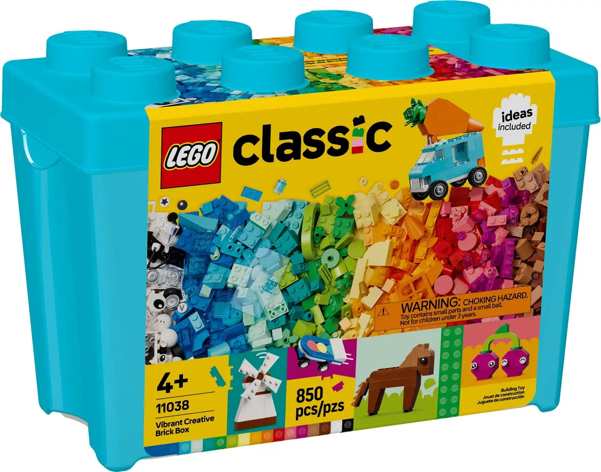 LEGO Classic 11038 Vibrant Creative Brick Box set, image 2