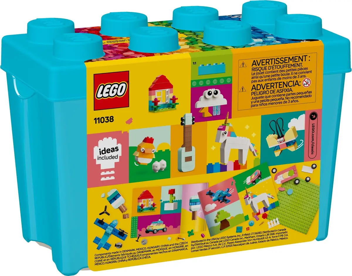 LEGO Classic 11038 Vibrant Creative Brick Box set, image 3