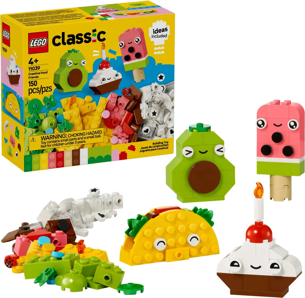 LEGO Classic 11039 Creative Food Friends set, image 3