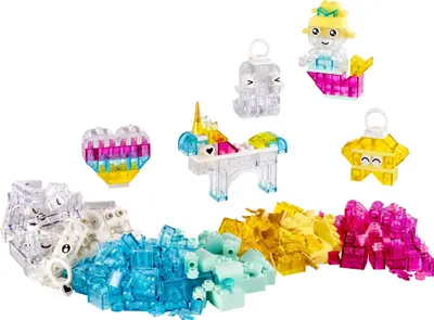 LEGO Classic 11040 Magical Transparent Box set