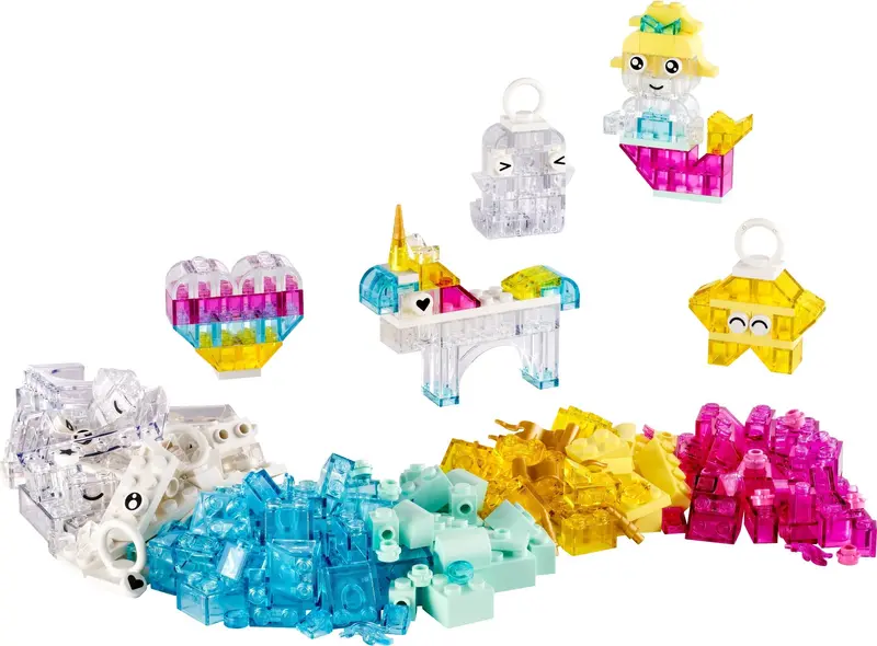 LEGO Classic 11040 Magical Transparent Box set