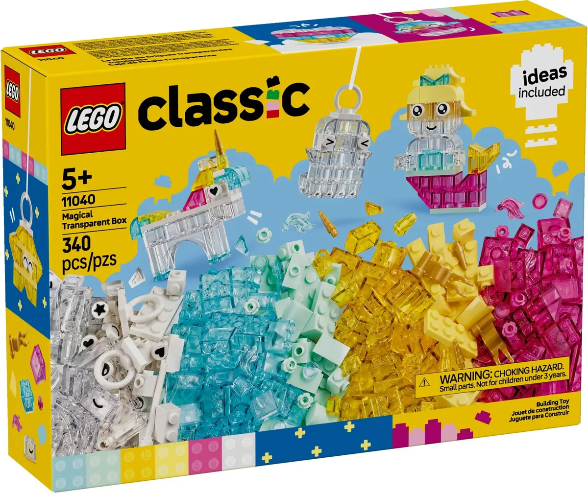 LEGO Classic 11040 Magical Transparent Box set, image 2