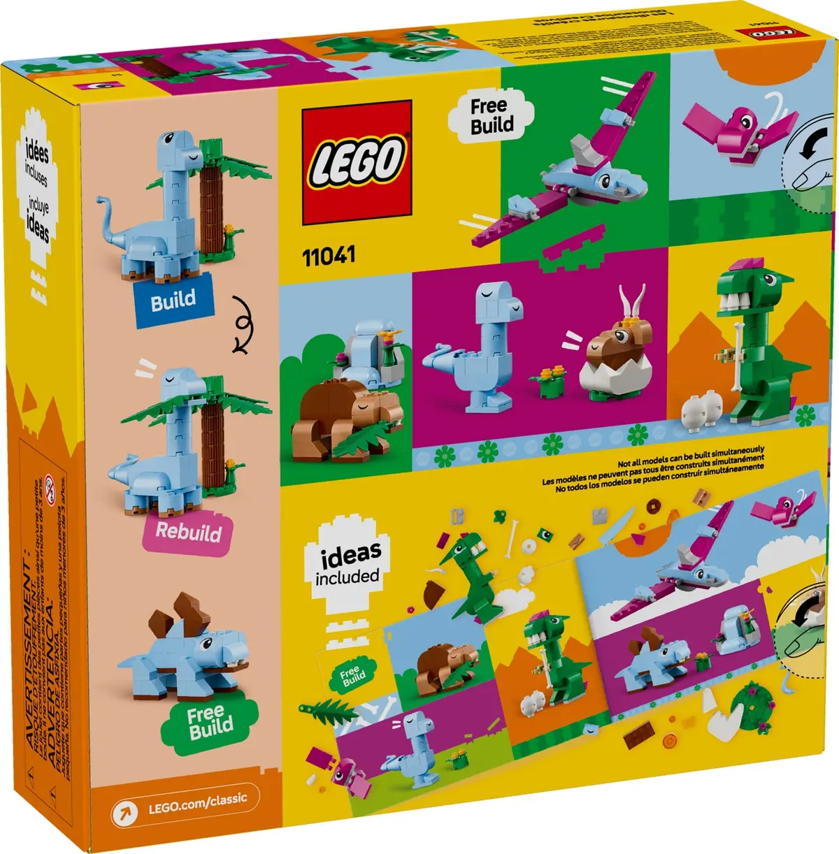 LEGO Classic 11041 Creative Dinosaurs set, image 2