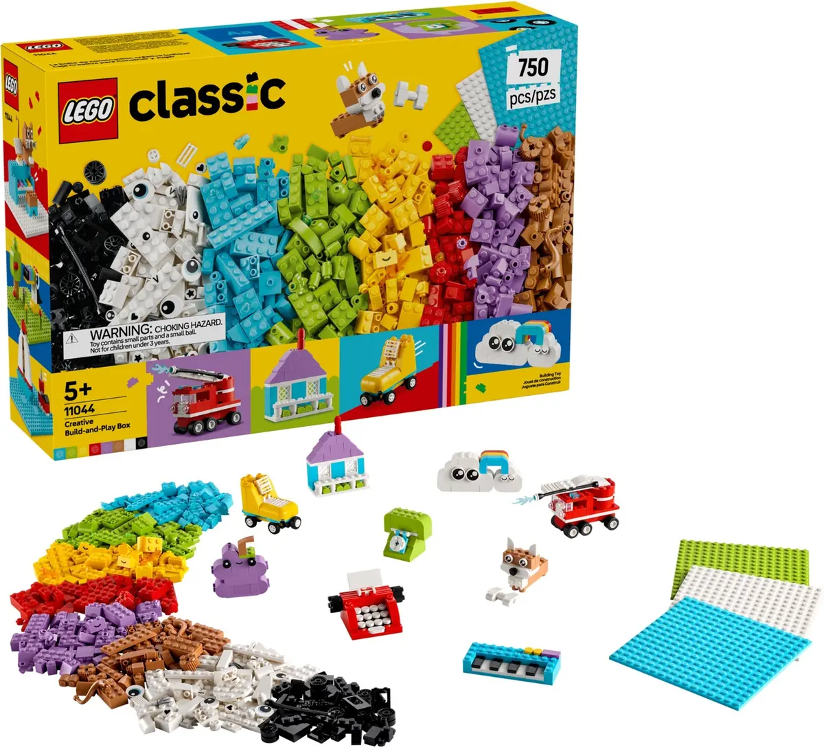 LEGO Classic 11044 Creative Build-and-Play Box set, image 3
