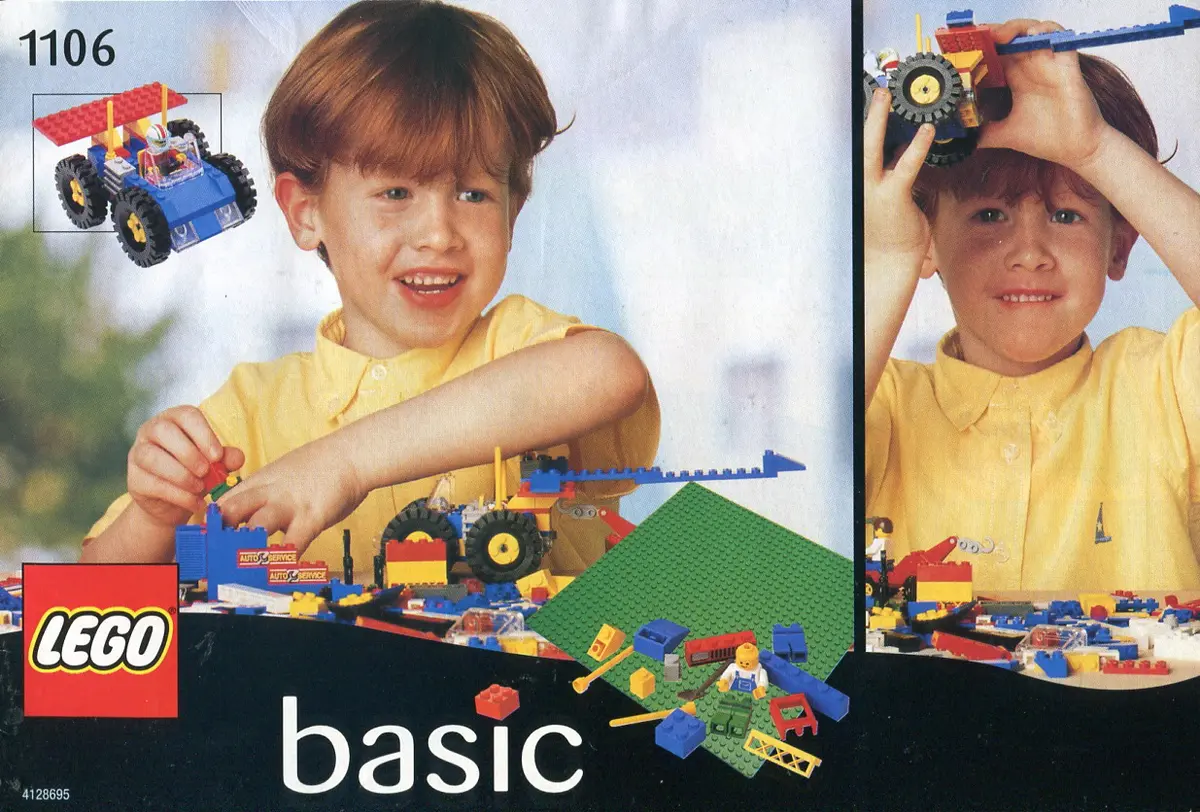 LEGO Basic 1106 Basic Building Set, 5+ set