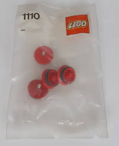 LEGO Service Packs 1110 Four Locomotive Wheels set