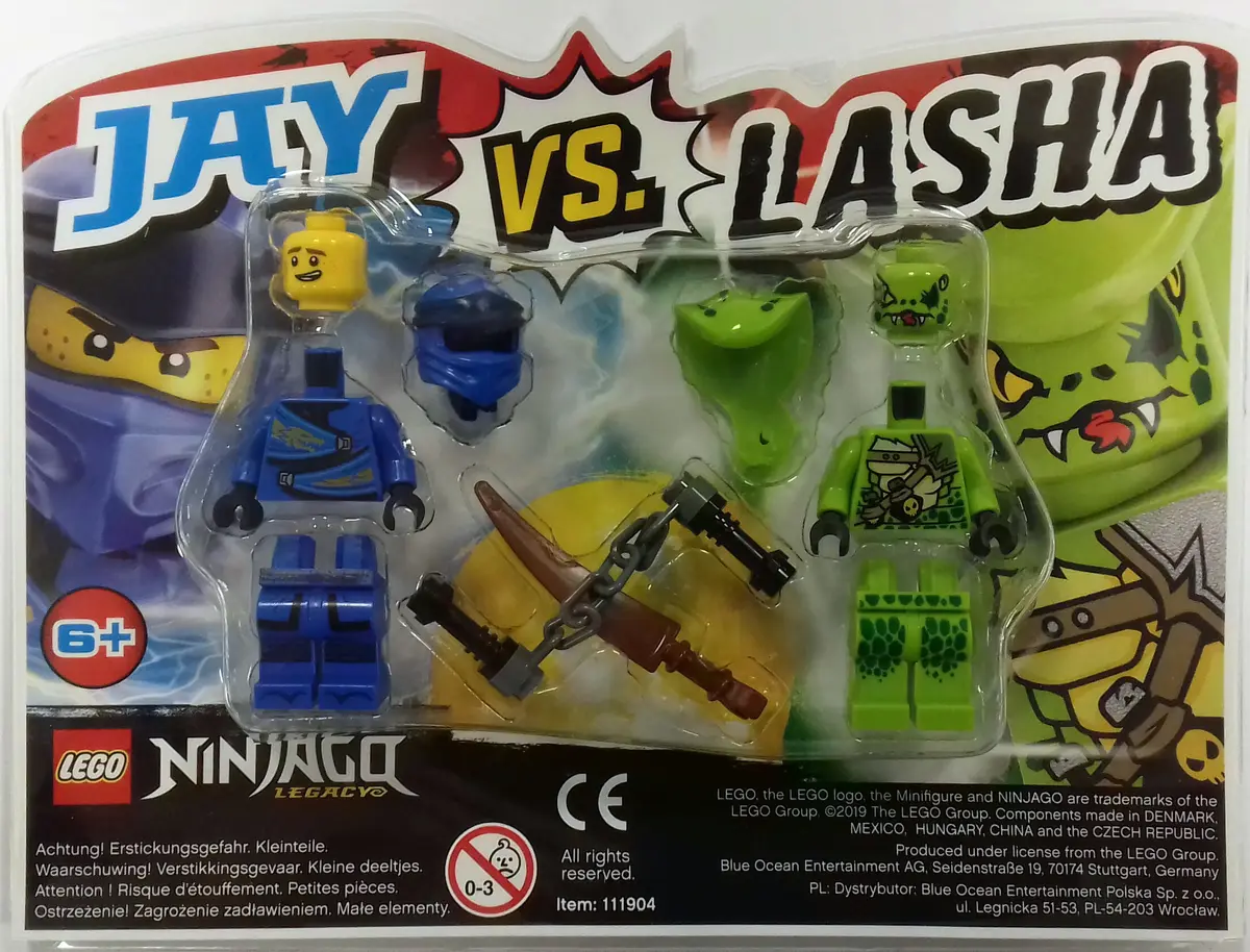 LEGO Ninjago 111904 Jay Vs. Lasha set