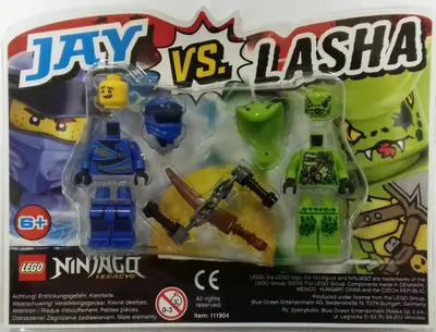 LEGO Ninjago 111904 Jay Vs. Lasha set