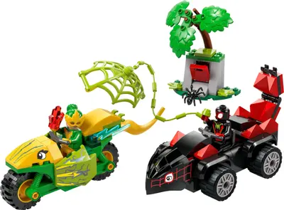 LEGO Marvel Super Heroes 11198 Spin and Electro Dinosaur Vehicle Chase set