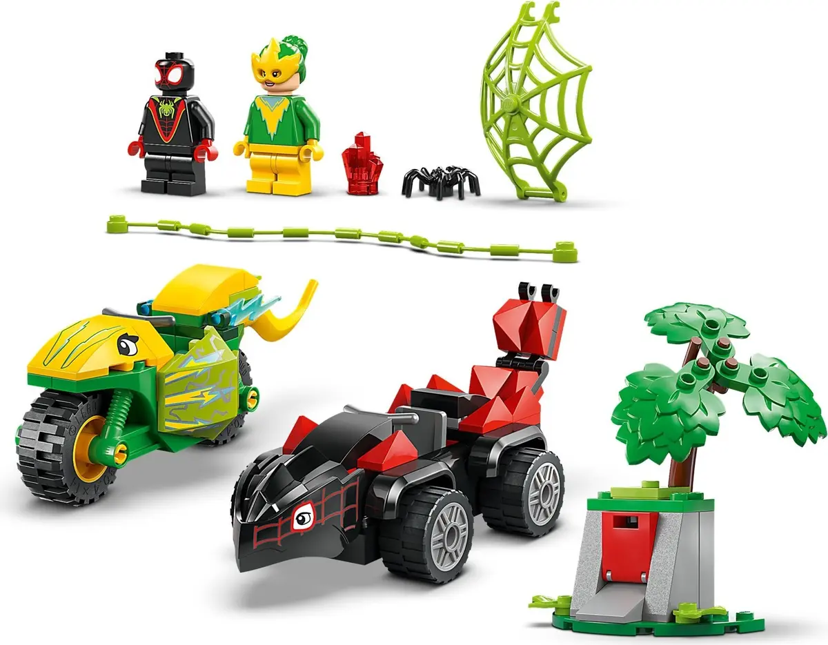LEGO Marvel Super Heroes 11198 Spin and Electro Dinosaur Vehicle Chase set, image 5