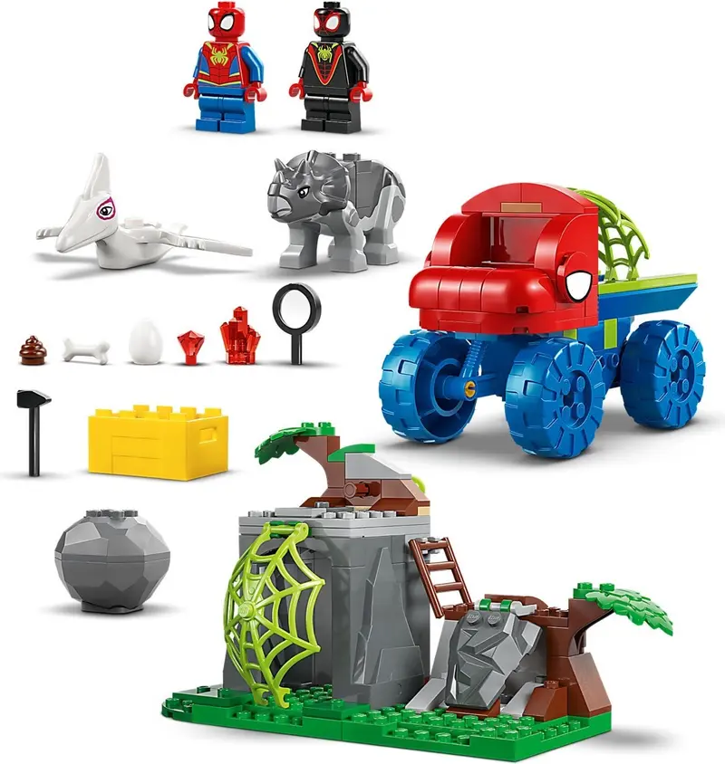LEGO Marvel Super Heroes 11199 Team Spidey Dino Crawler Rescue set, image 5