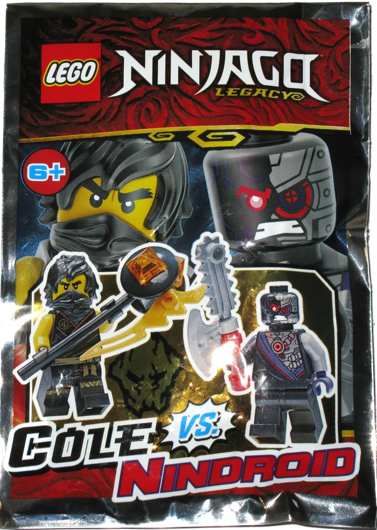 LEGO Ninjago 112005 Cole vs. Nindroid set