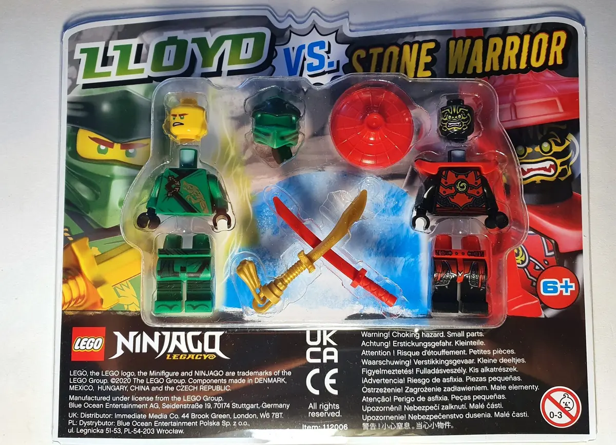 LEGO Ninjago 112006 Lloyd vs. Stone Warrior set