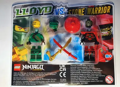 LEGO Ninjago 112006 Lloyd vs. Stone Warrior set