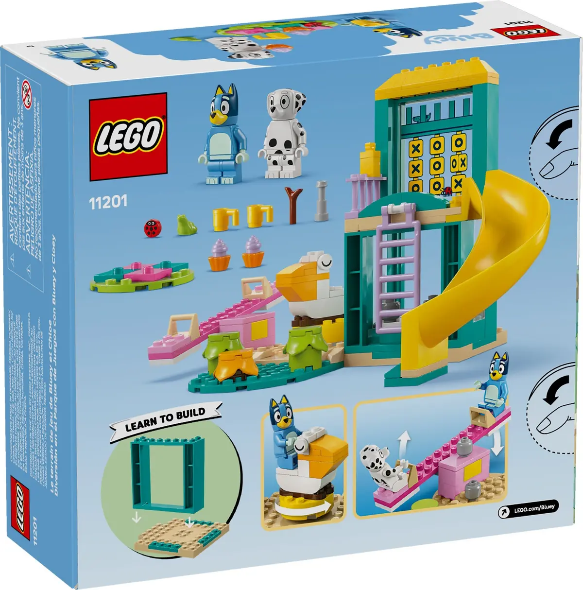 LEGO Bluey 11201 Playground Fun with Bluey and Chloe set, image 3