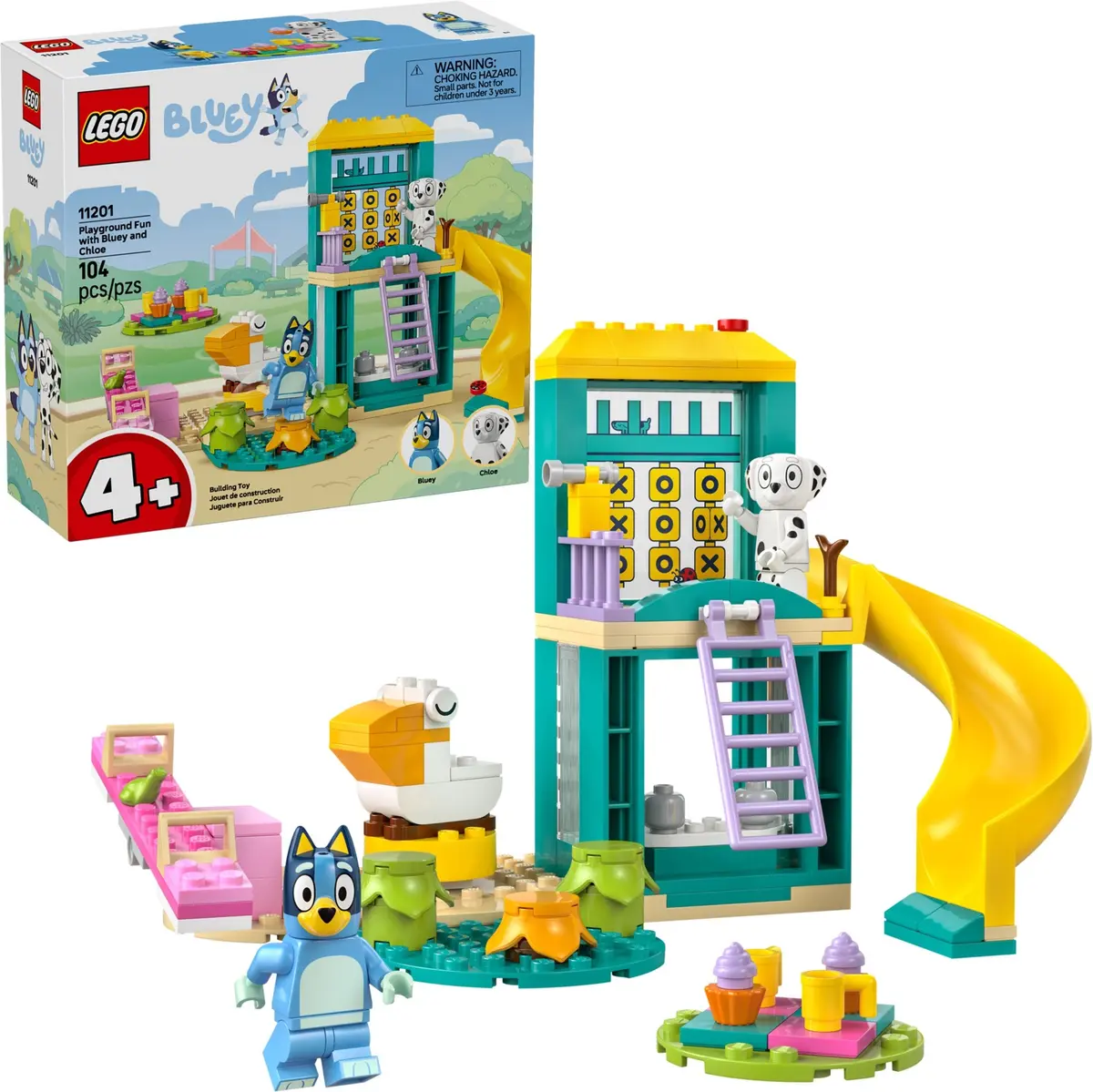 LEGO Bluey 11201 Playground Fun with Bluey and Chloe set, image 4