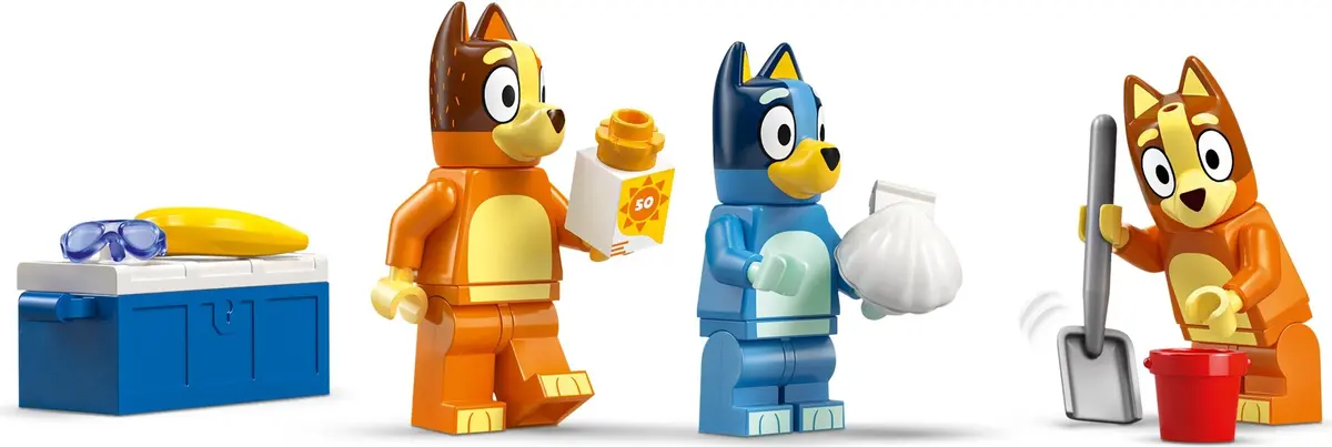 LEGO Bluey 11202 Bluey's Beach & Family Car Trip set, image 9