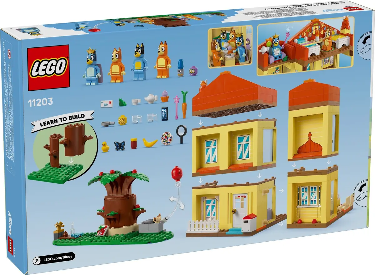 LEGO Bluey 11203 Bluey's Family House set, image 3