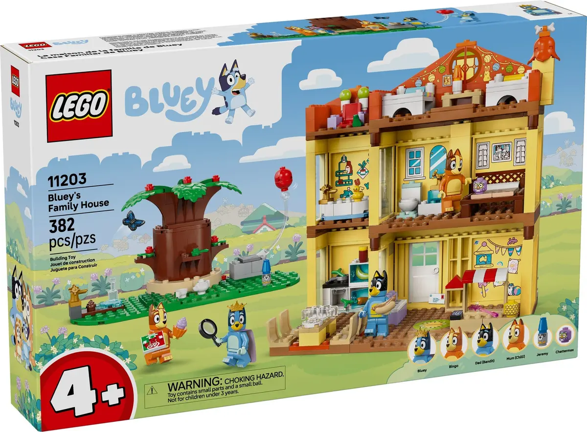 LEGO Bluey 11203 Bluey's Family House set, image 2