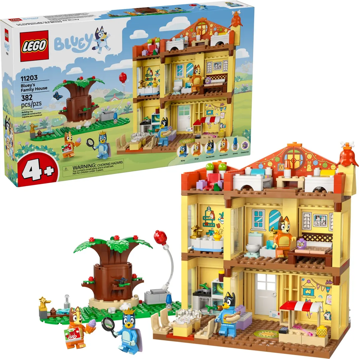 LEGO Bluey 11203 Bluey's Family House set, image 4