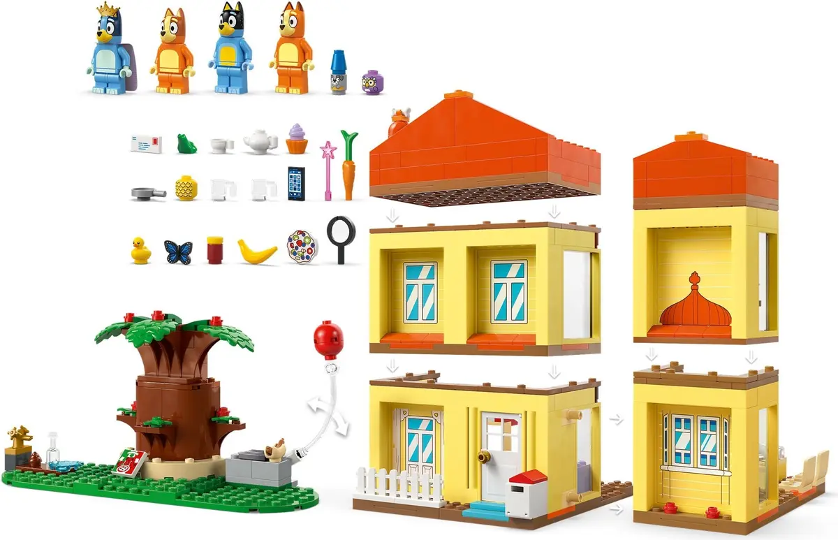 LEGO Bluey 11203 Bluey's Family House set, image 11