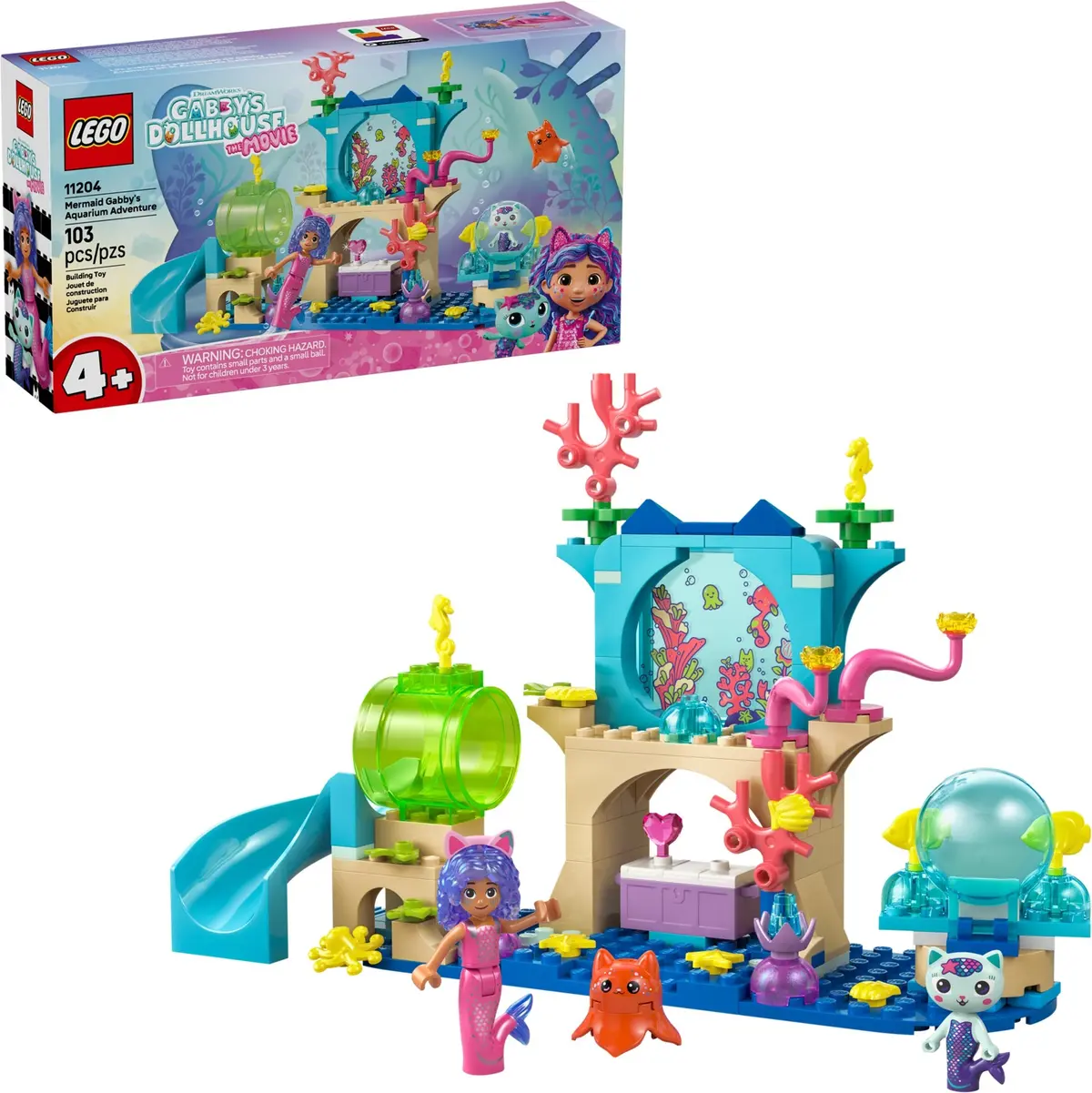 LEGO Gabby's Dollhouse 11204 Mermaid Gabby's Aquarium Adventure set, image 5