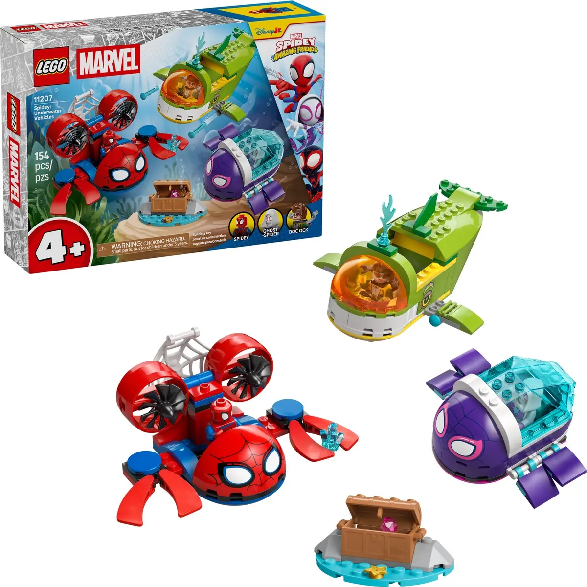 LEGO Marvel Super Heroes 11207 Spidey: Underwater Vehicles set, image 5