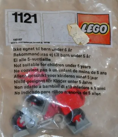LEGO Service Packs 1121 Propellers, Wheels and Rotor Unit set