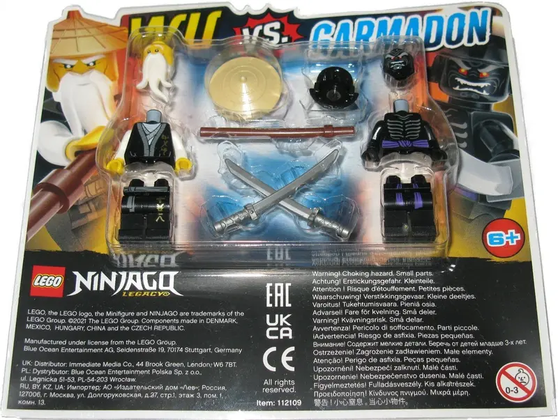 LEGO Ninjago 112109 Wu vs. Garmadon set