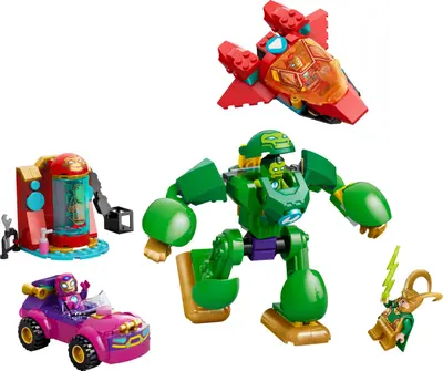 LEGO Marvel Super Heroes 11211 Loki vs. Team Iron Man set
