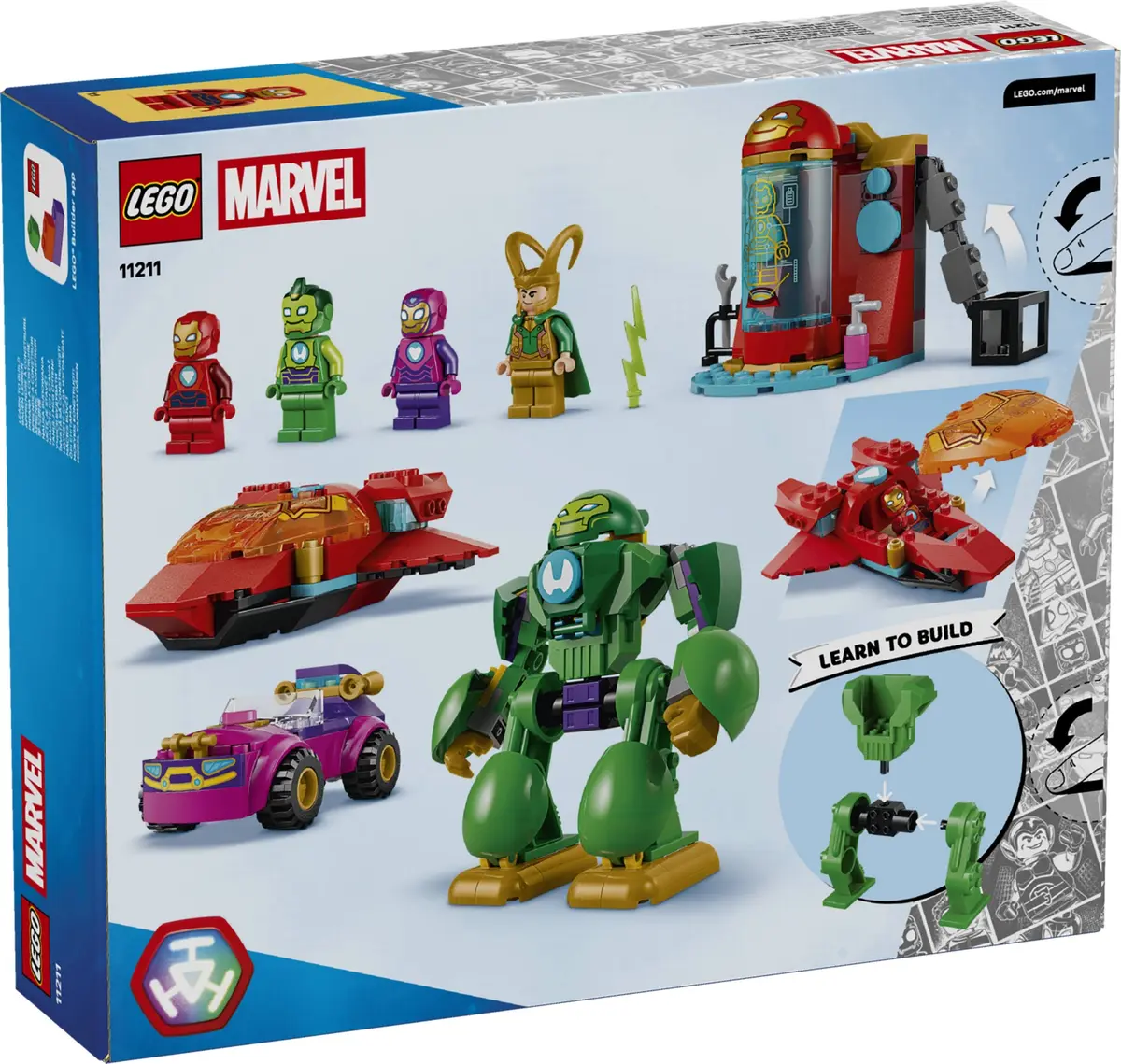LEGO Marvel Super Heroes 11211 Loki vs. Team Iron Man set, image 2
