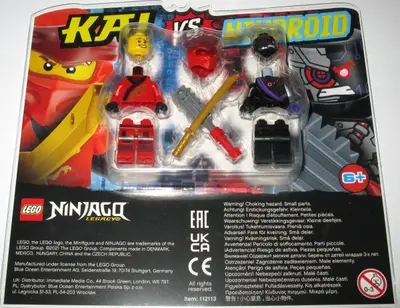 LEGO Ninjago 112113 Kai vs. Nindroid set