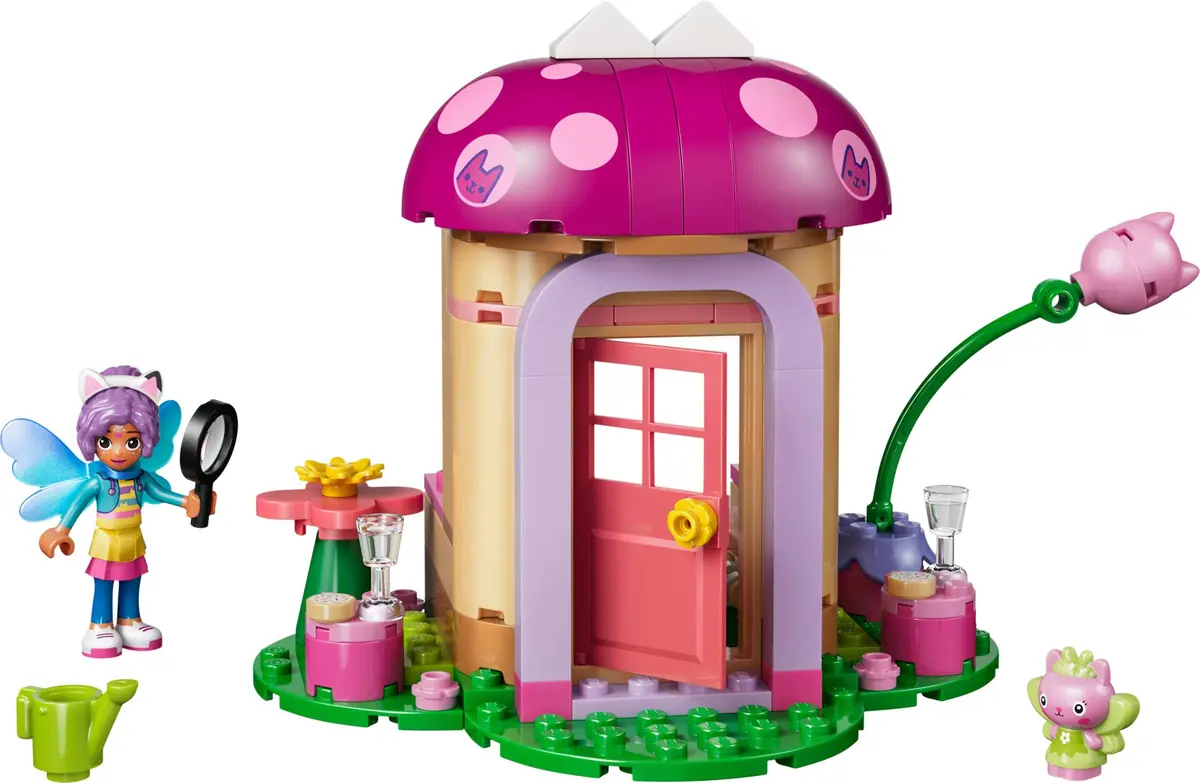 LEGO Gabby's Dollhouse 11212 Kitty Fairy's Garden House set, image 4