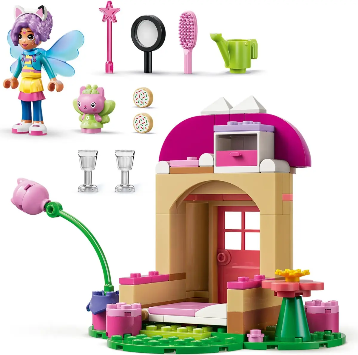 LEGO Gabby's Dollhouse 11212 Kitty Fairy's Garden House set, image 5