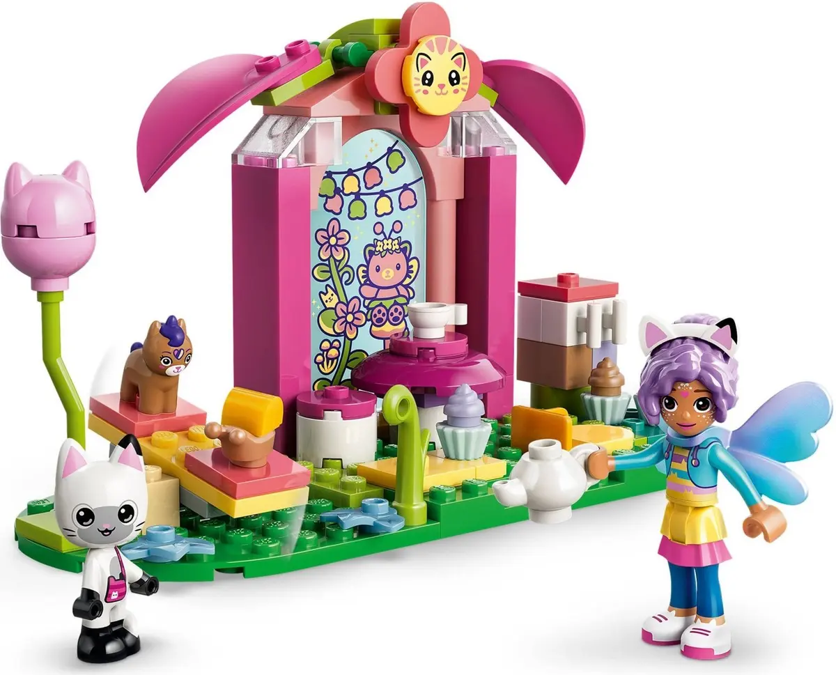 LEGO Gabby's Dollhouse 11214 Fairy Roller Coaster and Tea Party set, image 6