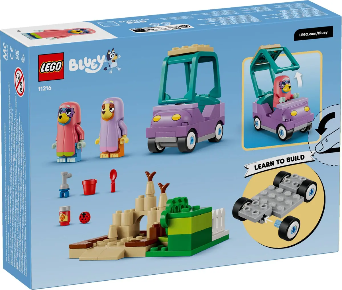 LEGO Bluey 11216 Grannies with Bingo and Bluey set, image 3
