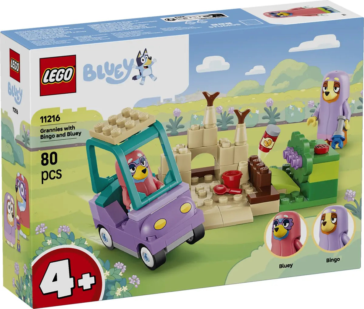 LEGO Bluey 11216 Grannies with Bingo and Bluey set, image 2