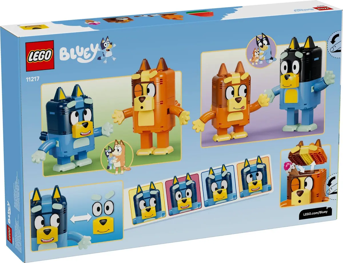 LEGO Bluey 11217 Brick-Built Bluey Family set, image 3