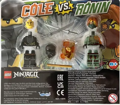 LEGO Ninjago 112215 Cole vs. Ronin set