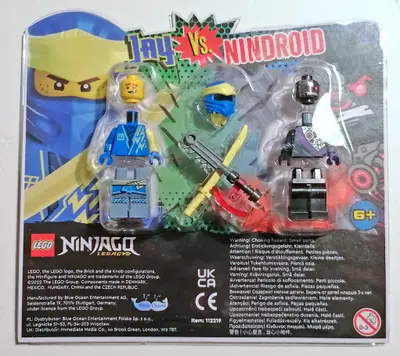 LEGO Ninjago 112219 Jay vs. Nindroid set