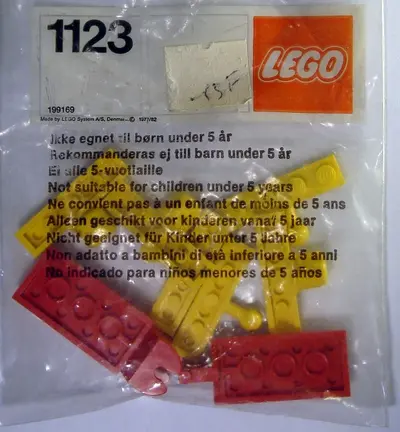 LEGO Service Packs 1123 Ball and Socket Couplings & One Articulated Joint set