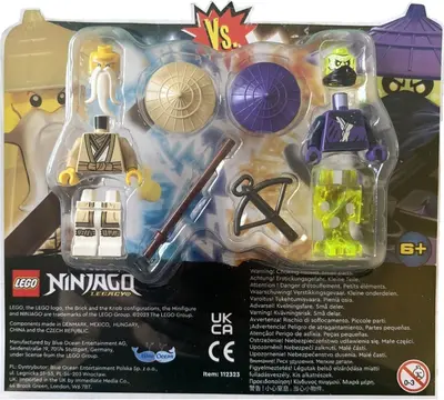 LEGO Ninjago 112323 Master Wu vs. Ghost Archer set