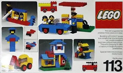 LEGO Universal Building Set 113 Universal Building Set, 3+ set