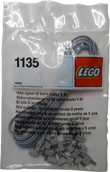 LEGO Service Packs 1135 Battery Cable Kit, 20 Connectors, 3m Cable set