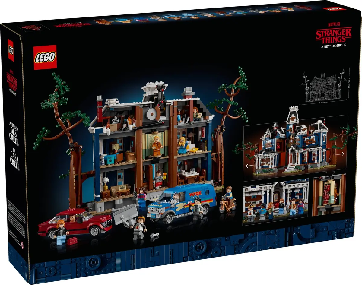 LEGO Icons 11370 Stranger Things: The Creel House set, image 2