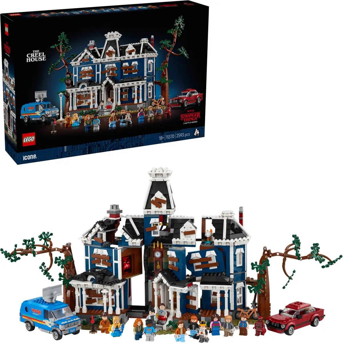 LEGO Icons 11370 Stranger Things: The Creel House set, image 3