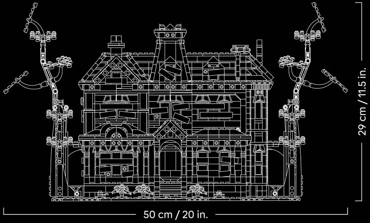 LEGO Icons 11370 Stranger Things: The Creel House set, image 19
