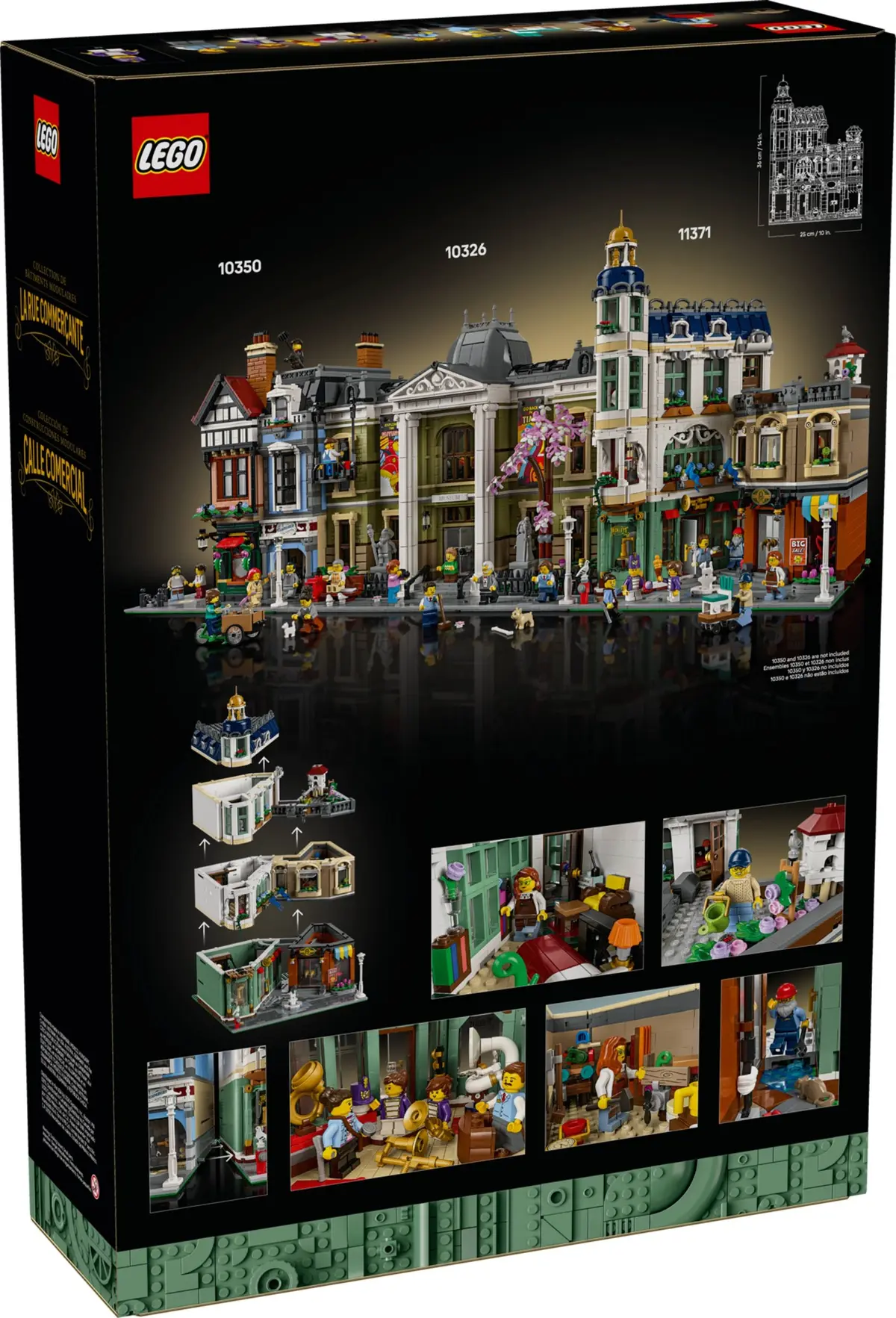 LEGO Icons 11371 Shopping Street set, image 4