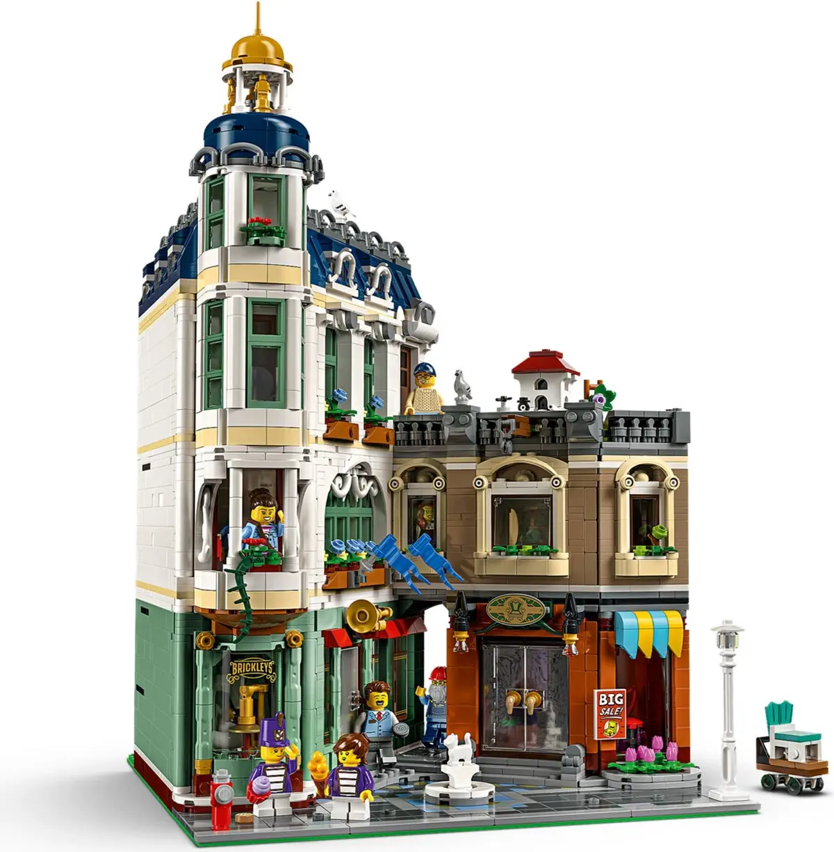LEGO Icons 11371 Shopping Street set, image 14