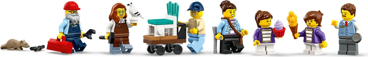 LEGO Icons 11371 Shopping Street set, image 15